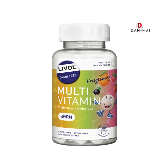 Livol Børn MultiVitamin Frugtsmag
